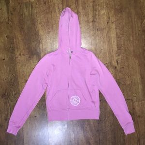 PINK brand hooded zip-up hoodie